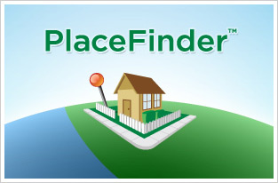 Yahoo! PlaceFinder logo